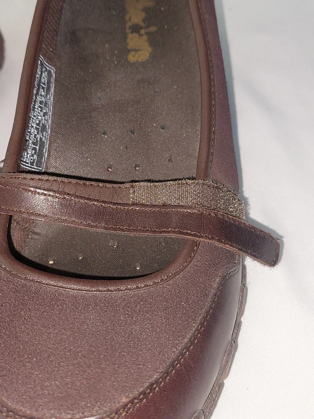 Skechers Women's Mary Jane Flats in Brown - Picture 2 of 7